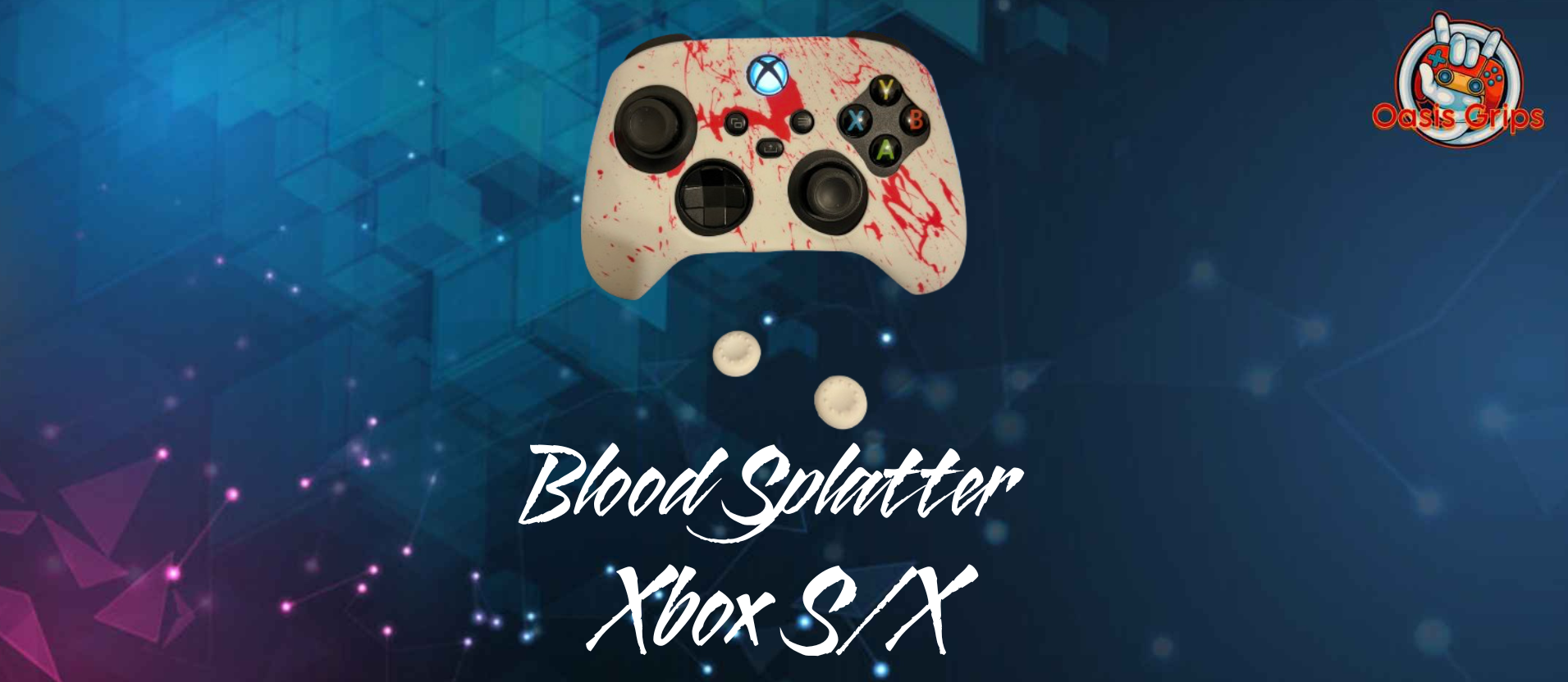 Xbox Blood Splatter Controller Skin