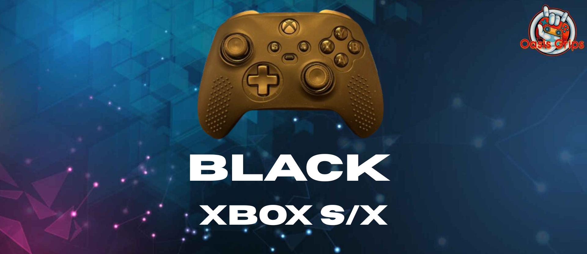 Xbox S/X Black Controller Grip
