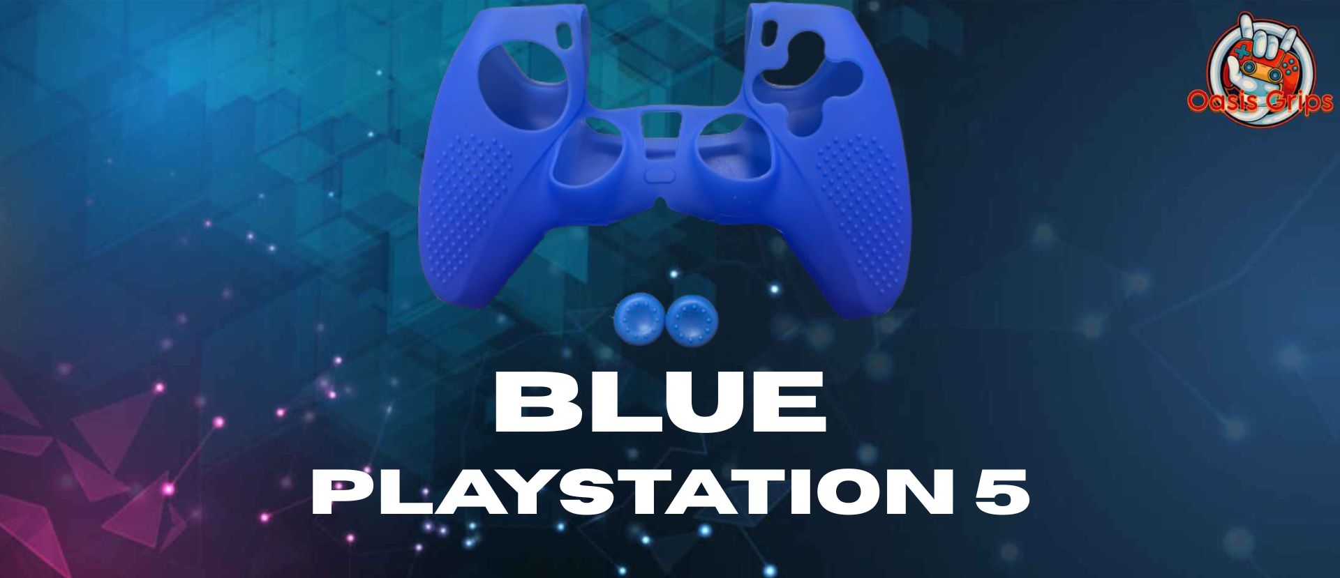 Blue PS5 Controller Skin