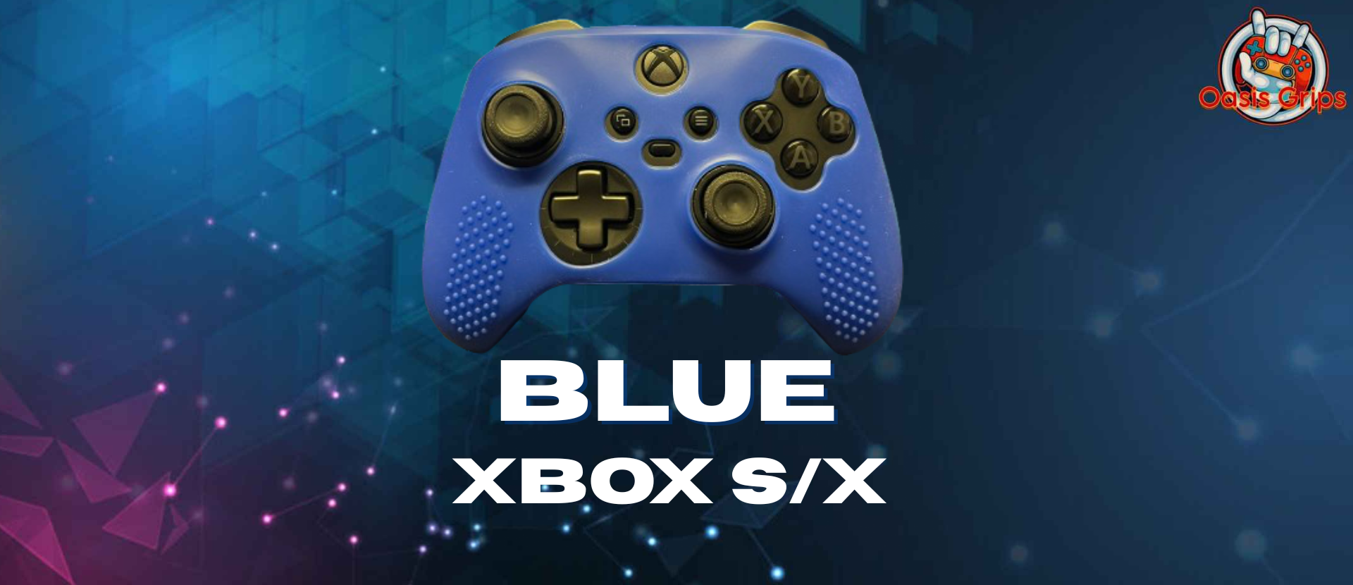 Xbox S/X Blue Controller Grip