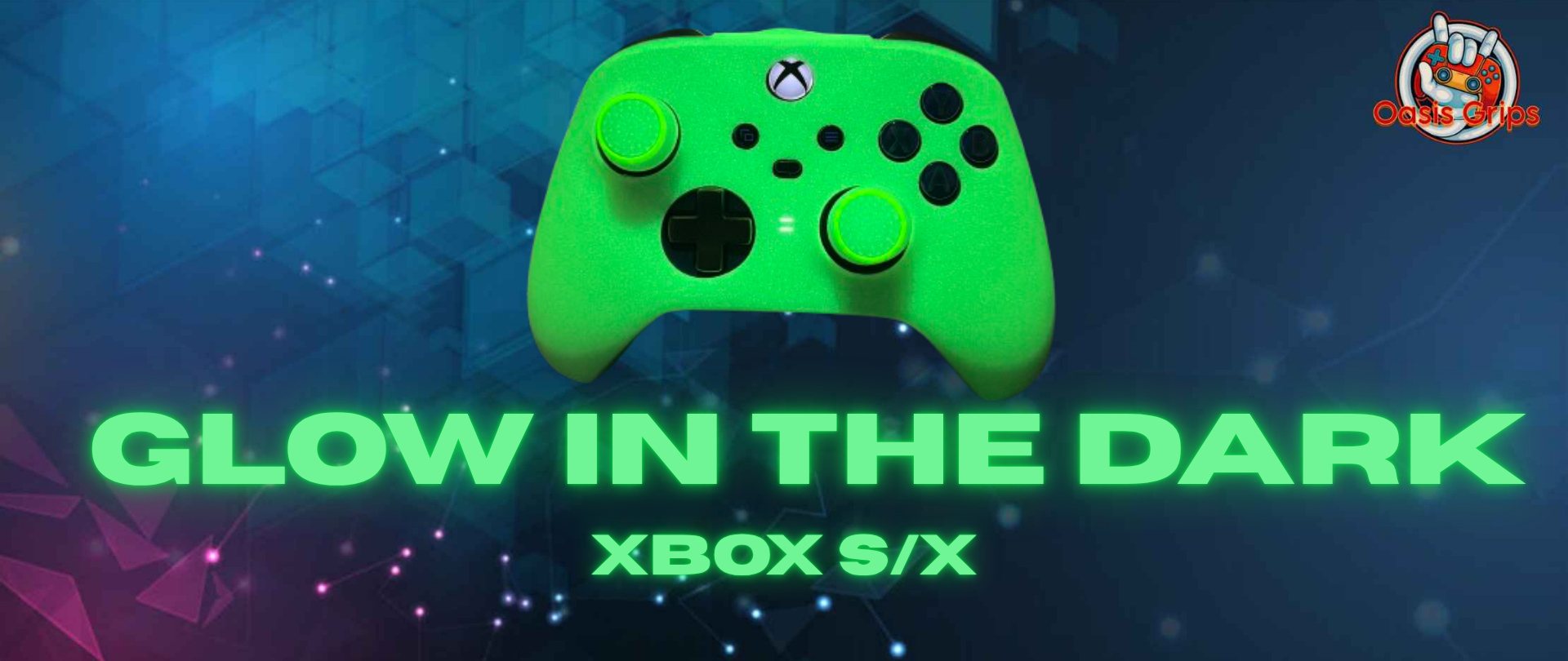 Xbox S/X Glow In The Dark Controller Grip