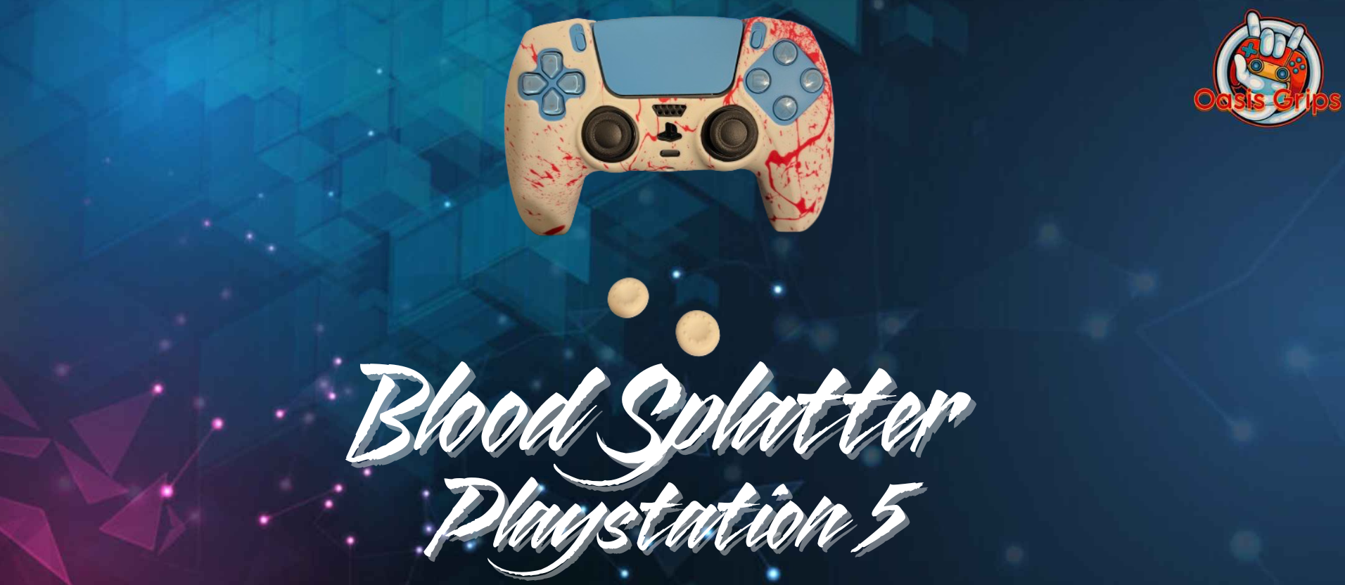 Blood Splatter PS5 Controller Skin