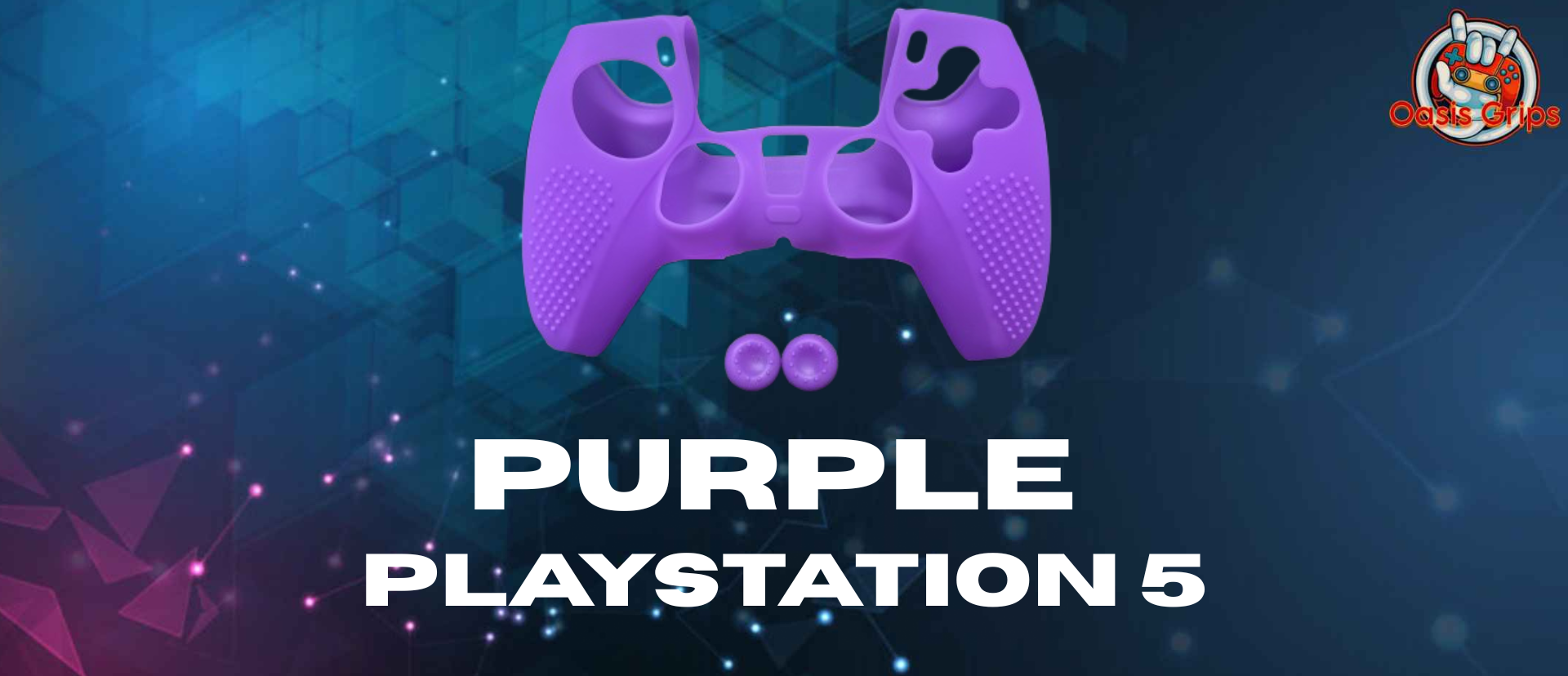 Purple PS5 Controller Skin